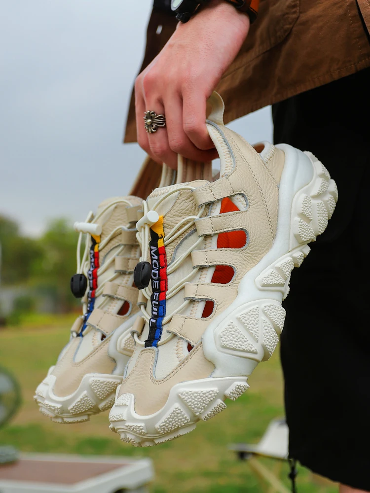 Zapatos de senderismo MERRTO, zapatos aguas arriba, sandalias para exteriores para hombre, zapatillas de deporte de verano para mujer, zapatos de pesca transpirables, calzado de trekking causal - imagen 5