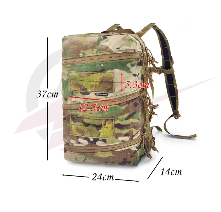 Chaleco para deportes al aire libre, bolso médico compacto de doble hombro estilo SS para ir al trabajo - imagen 3