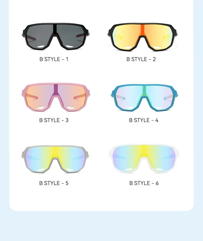 Gafas de sol polarizadas para ciclismo para niños y jóvenes, gafas de ciclismo UV400 para niñas, gafas para acampar, pescar, deportes al aire libre - imagen 5