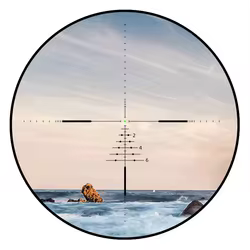 FIRE WOLF 5-15X50 FFP alcance caza mira óptica mira telescópica lado cruzado paralelo táctico Rifle alcance para Rifle de francotirador Airsoft