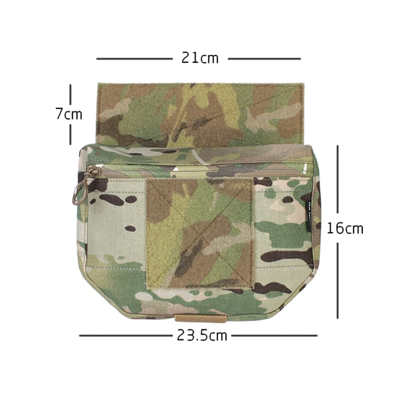 Bolsa táctica de sujeción para el pecho, chaleco JPC/CPC, bolsa grande, chaleco táctico expandido, parte inferior del vientre - imagen 5