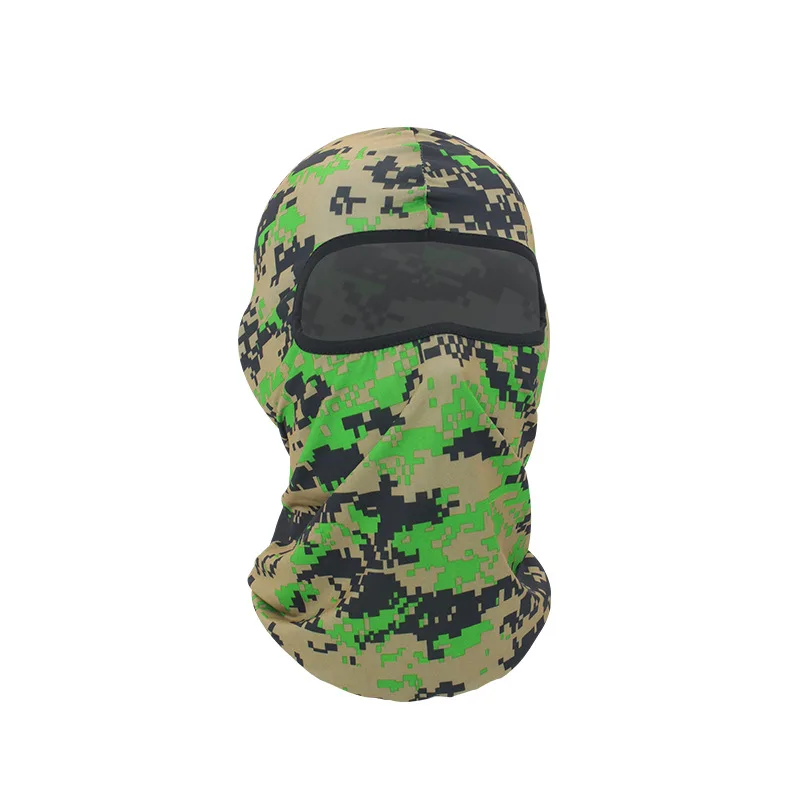 Capucha deportiva táctica impresa para todas las estaciones protección solar ciclismo al aire libre capucha facial completa a prueba de viento - imagen 5