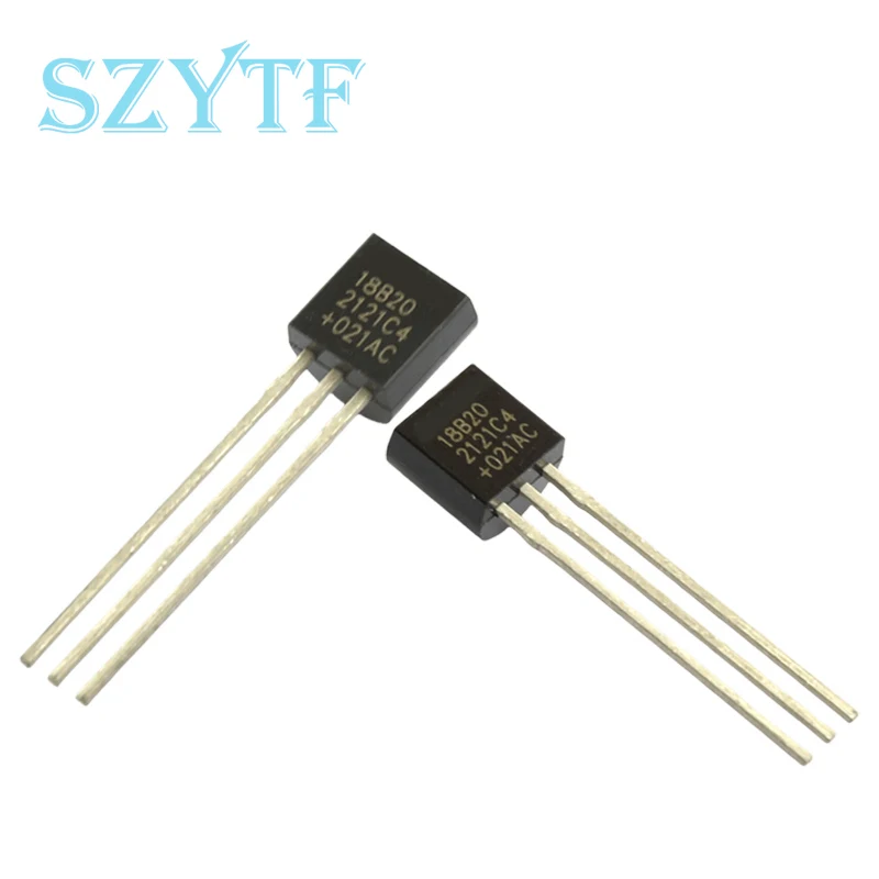 5-100 Uds DS18B20 DS18B TO-92 Chip termómetro Digital programable Sensor de temperatura adquisición de temperatura TO-92 - imagen 5