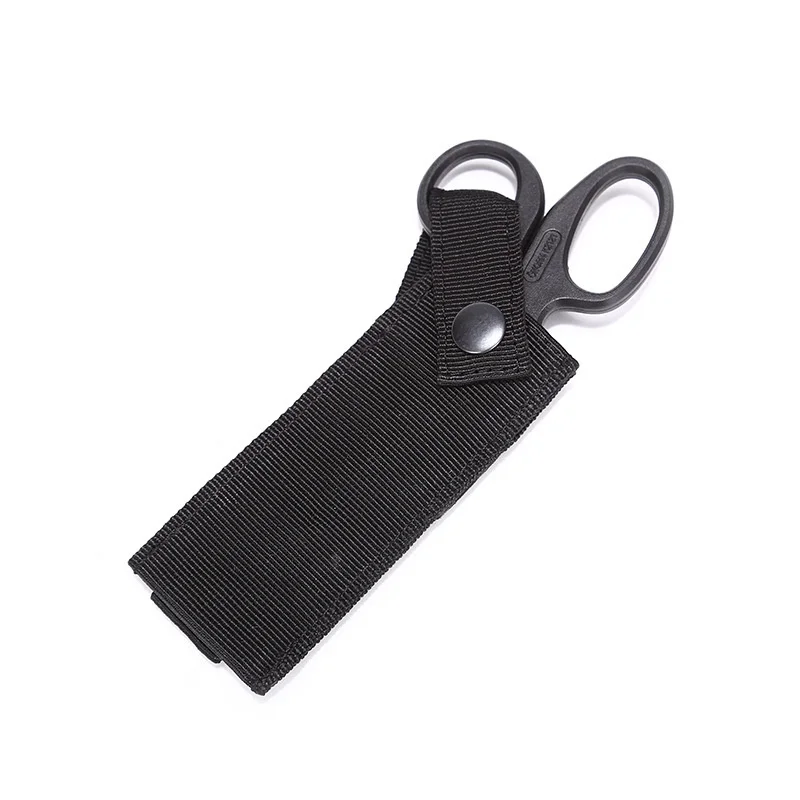 Bolsa de tijeras táctica para exteriores, riñonera pequeña para acampar, senderismo, escalada, accesorios Molle, bolsa colgante - imagen 2