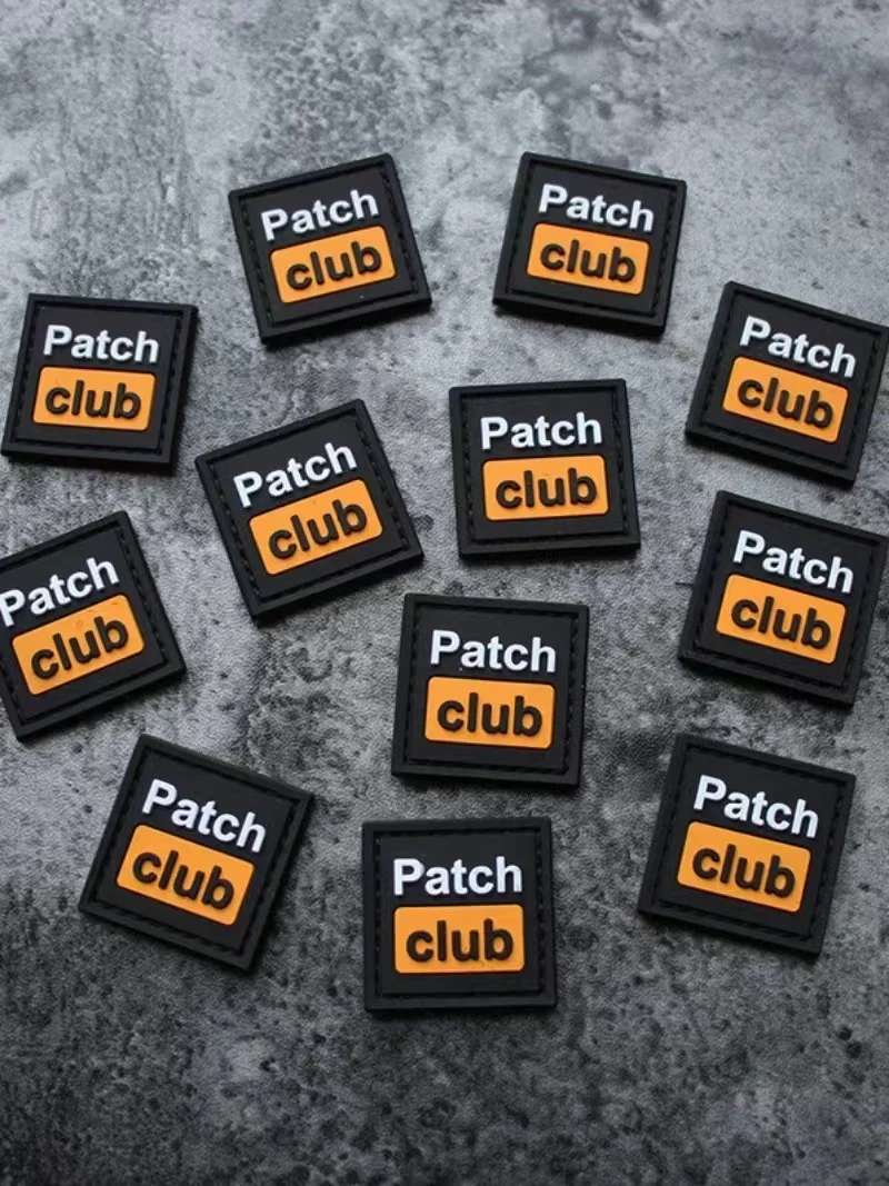 Parche de goma de PVC para mochila, insignia de moral de Club, cierre de gancho y bucle, emblema estéreo 511, paquete funcional, parches para ropa - imagen 4