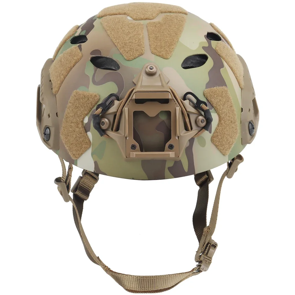 Casco táctico Militar rápido, protector ligero SF de corte alto, dispositivo de visión nocturna para Paintball Airsoft - imagen 3