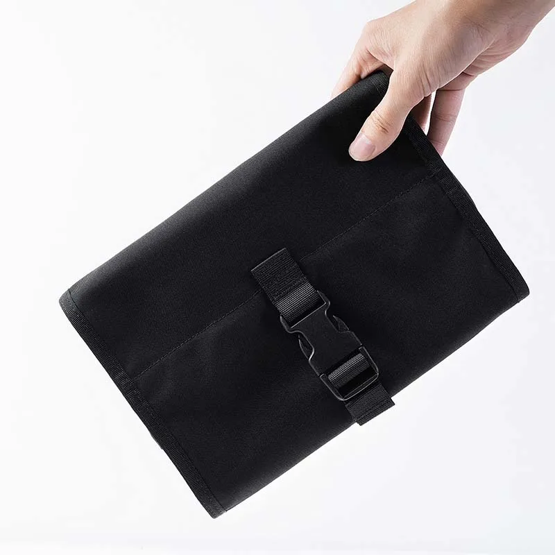 MAUHOSO Bolsa de aseo de viaje colgante para hombres, kit organizador de artículos de tocador pequeño Bolsa de afeitar resistente al agua,