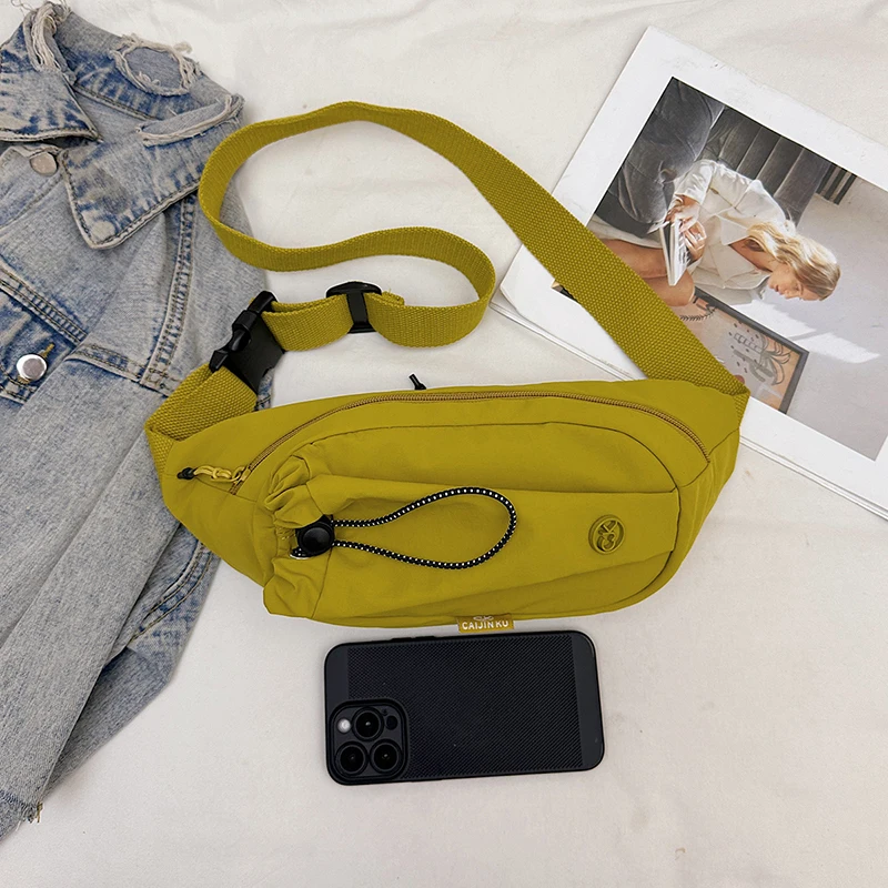 Bolsa de pecho ligera para deportes al aire libre, bolsa de cintura portátil para senderismo, escalada, Camping, entrenamiento, viaje, ciclismo, bandolera para hombres y mujeres - imagen 5