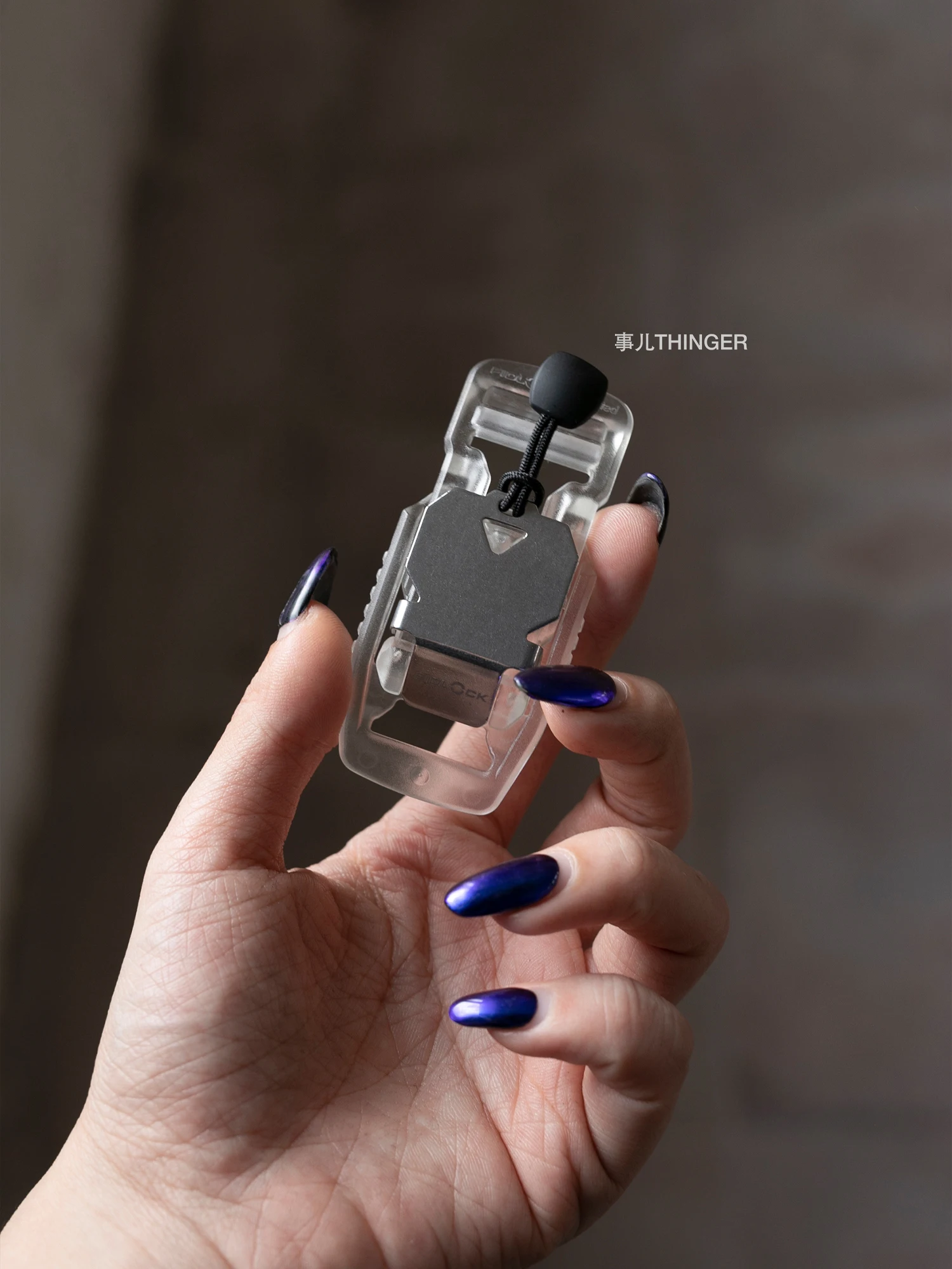 Hebilla Magnética Funcional transparente, hebilla en V, gancho 25, 25 - imagen 4