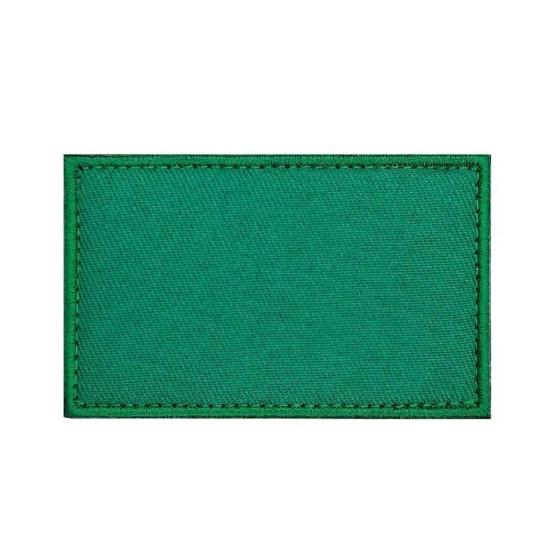 Parches de gancho y bucle bordados en blanco, 10 colores, parches tácticos para ropa, insignia de moral, ropa, mochila, pegatina decorativa - imagen 3