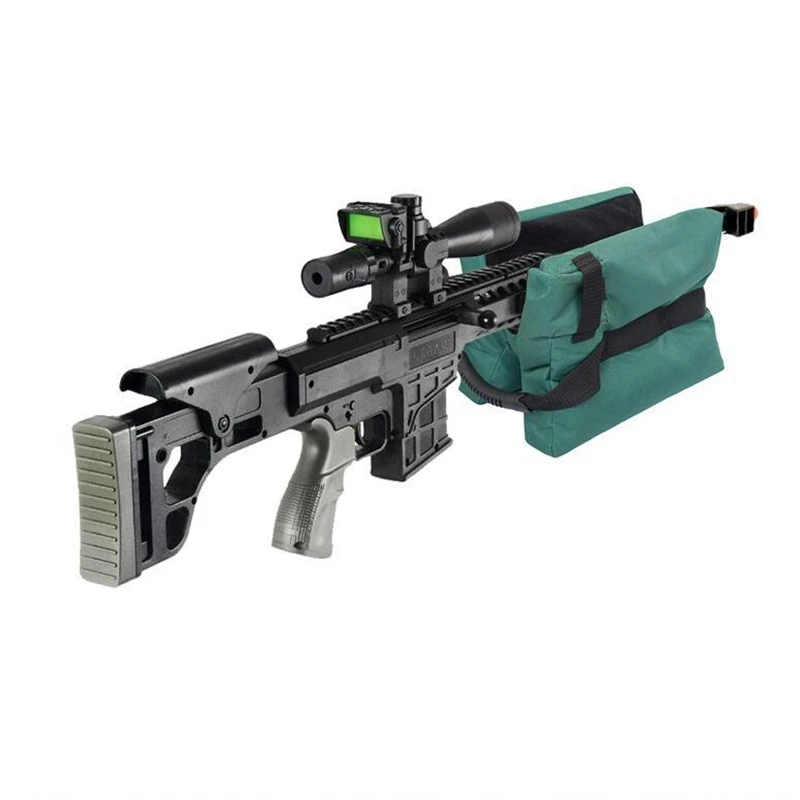 Soporte táctico para Rifle, bolsa de arena para tiro de pistola, Banco de objetivo de descanso militar, soporte sin relleno para equipo de francotirador de caza - imagen 5