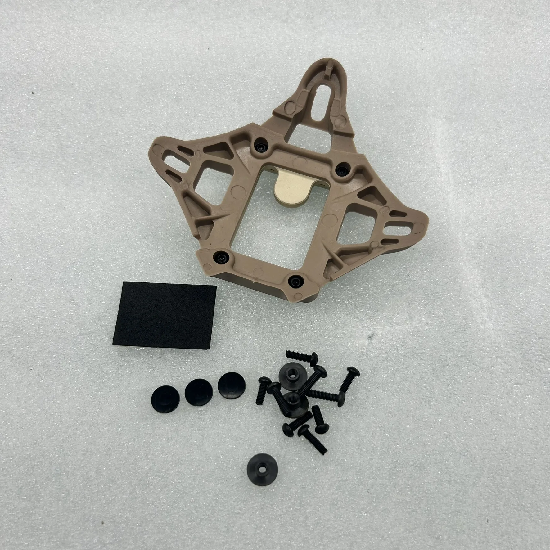 Casco táctico FMA cubierta de tres orificios con marco de aluminio extraíble - imagen 2