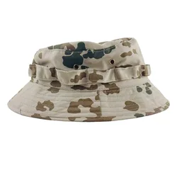 Gorra táctica Flecktarn visera curva camuflaje desierto