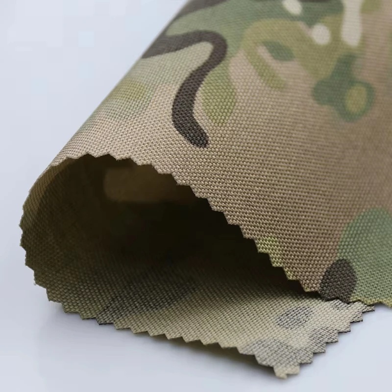 1,5 m de ancho 500D/1000DTactical Nylon IRR tela de camuflaje antiinfrarrojo impermeable duradero Multitarn Flecktarn - imagen 3