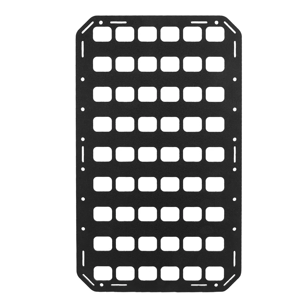 Placa de almacenamiento de mochila táctica, soportes portátiles para bolsas de caza, organizador con agujeros fijos, montaje de equipo Airsoft, exhibición colgante - imagen 3