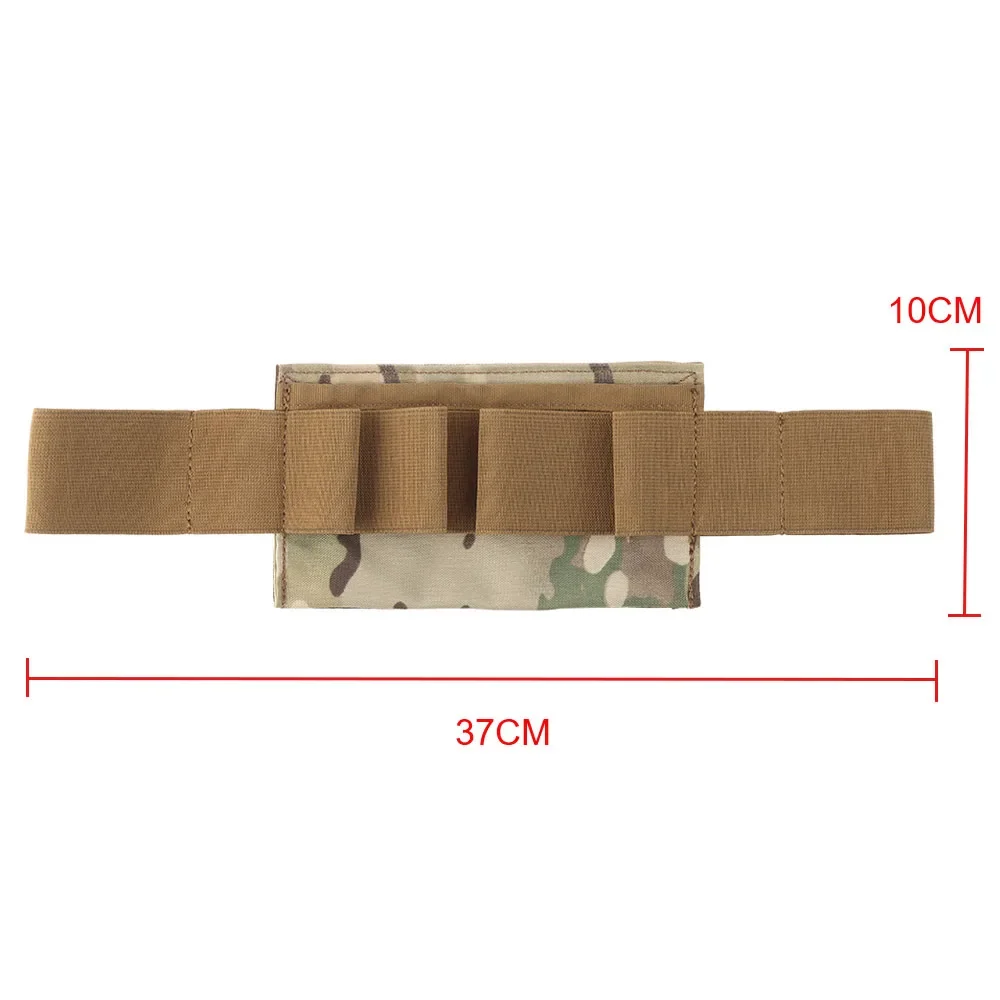 Forro fijo médico táctico, placa Base de bucle de gancho mágico, bolsa de caza al aire libre, forro de banda elástica, Kit fijo de herramientas médicas - imagen 2