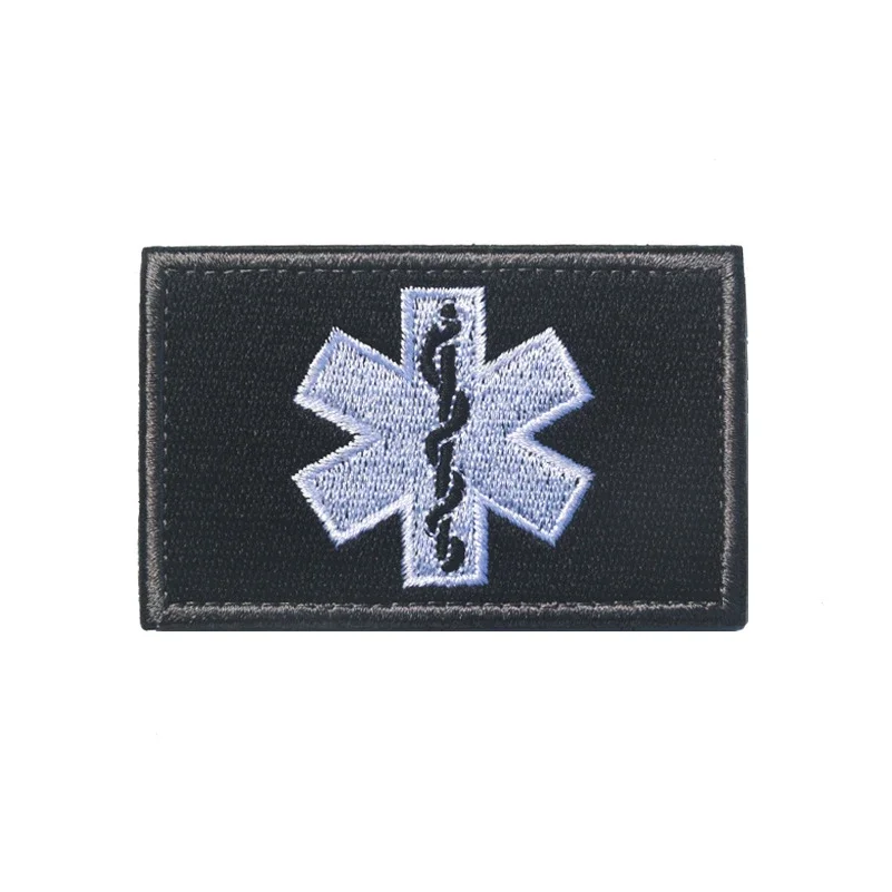 34 Embroidered 8X5CM