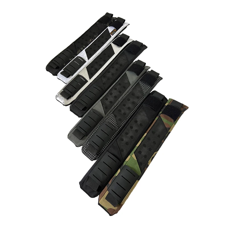 Hombreras tácticas transpirables, hombreras Despresurizadas, accesorios de correa para el hombro, adaptador Molle, máquina de placa, puede enrollar - imagen 5