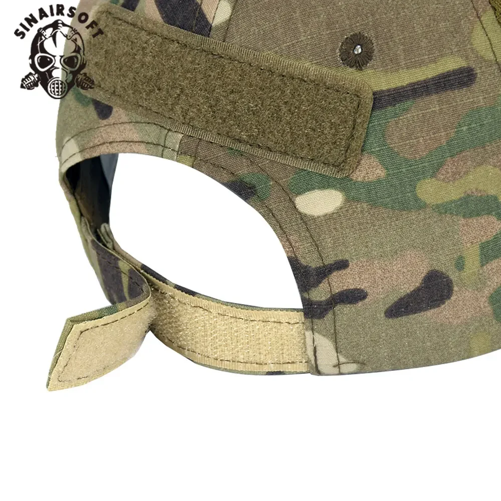 SINAIRSOFT Gorras de béisbol transpirables con etiqueta bordada de calavera Unisex, sombrero informal ajustable para exteriores para primavera y otoño, sombrero protector solar - imagen 5