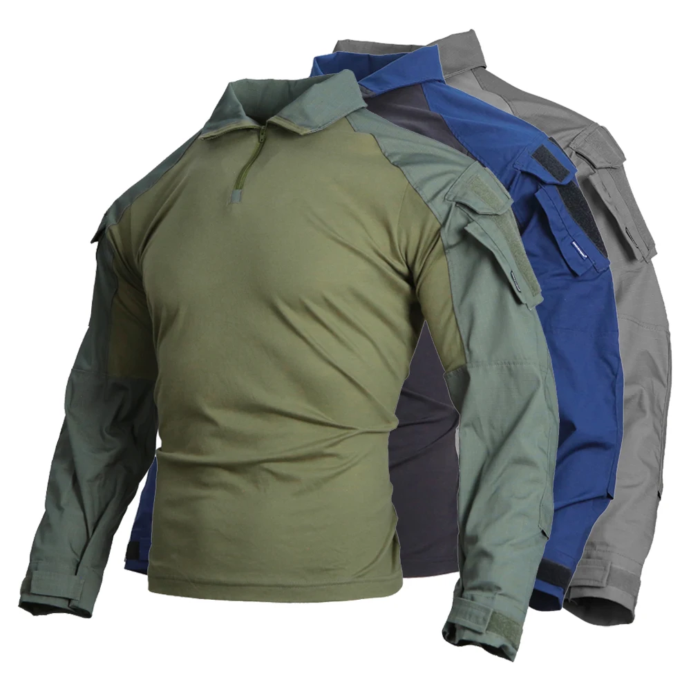Emersongear G3 camisa táctica Gen3 caza Airsoft Tops ropa juego de guerra camuflaje combate camisa aventura al aire libre hombres