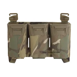 Bolsa Triple Mag – Porta revistas MOLLE 5.56 7.62x39 PCC Glock 9mm