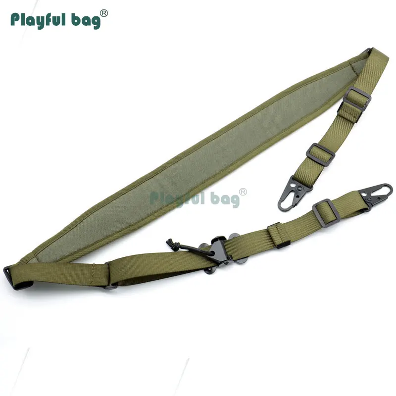 Eslinga para pistola táctica, cinturón de 2 puntos, ajuste rápido, arnés de correa para pistola de caza, equipo para deportes al aire libre AQB140 - imagen 3