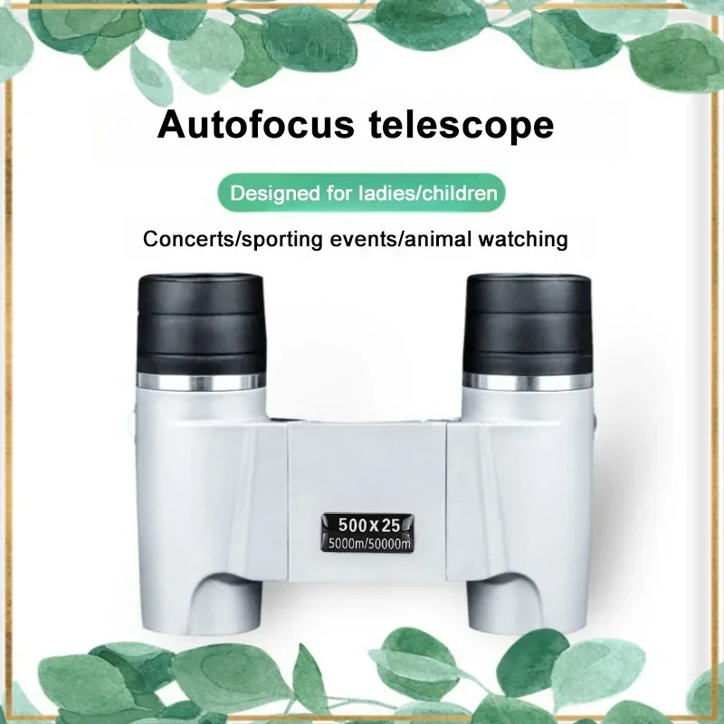 Binoculares portátiles de largo alcance para caza, telescopio plegable potente de 500x25 con Zoom Hd de 5000M/50000M, Ideal para deportes al aire libre y Camping - imagen 4