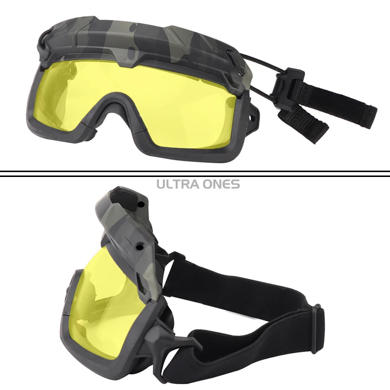 Gafas tácticas para casco rápido CS Airsoft a prueba de viento - imagen 5