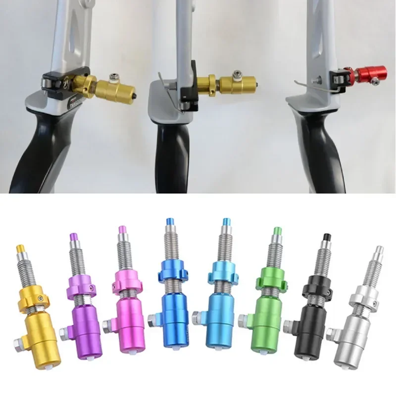 Cojín de apoyo de flecha magnético, almohadilla lateral de émbolo, tiro con arco recurvo, botón de presión atornillado para accesorios de caza, 1 ud. - imagen 5