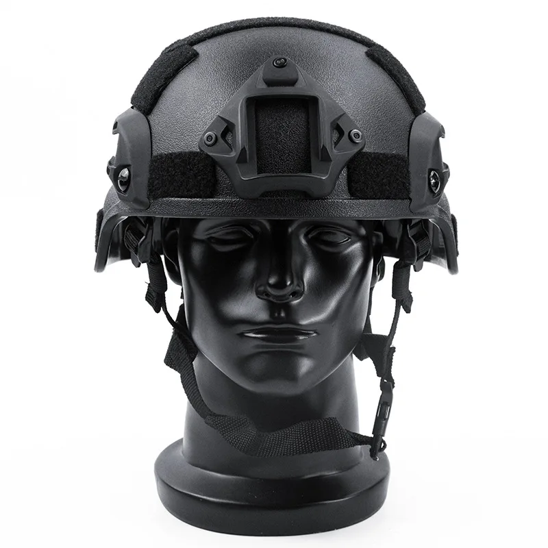 MICH2000 nuevo casco táctico ABS grueso, casco antidisturbios con pistola de aire, equipo de protección especial de policía CS para deportes al aire libre - imagen 3