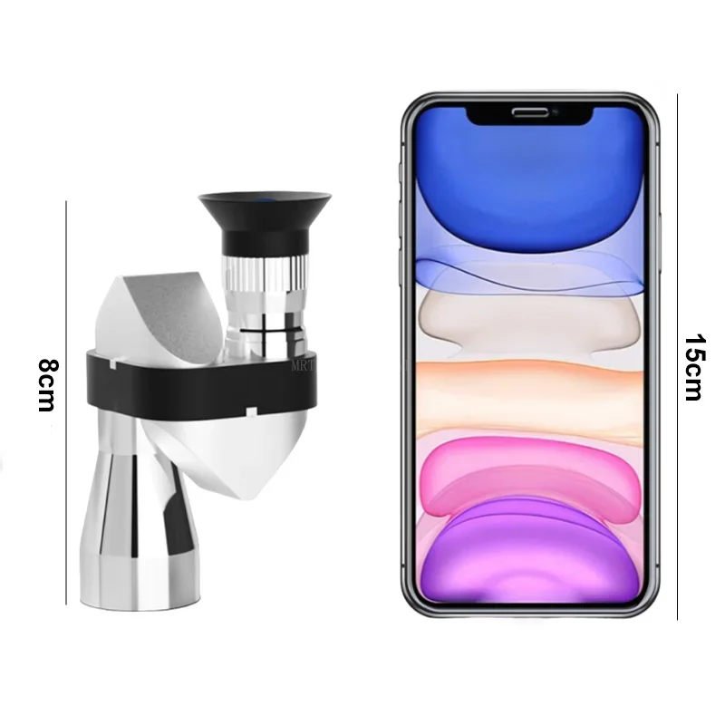 Mini telescopio portátil con visión nocturna, Monocular de bolsillo con Zoom, 8x20 HD, para exteriores, caza, Camping, montañismo y caminata - imagen 5