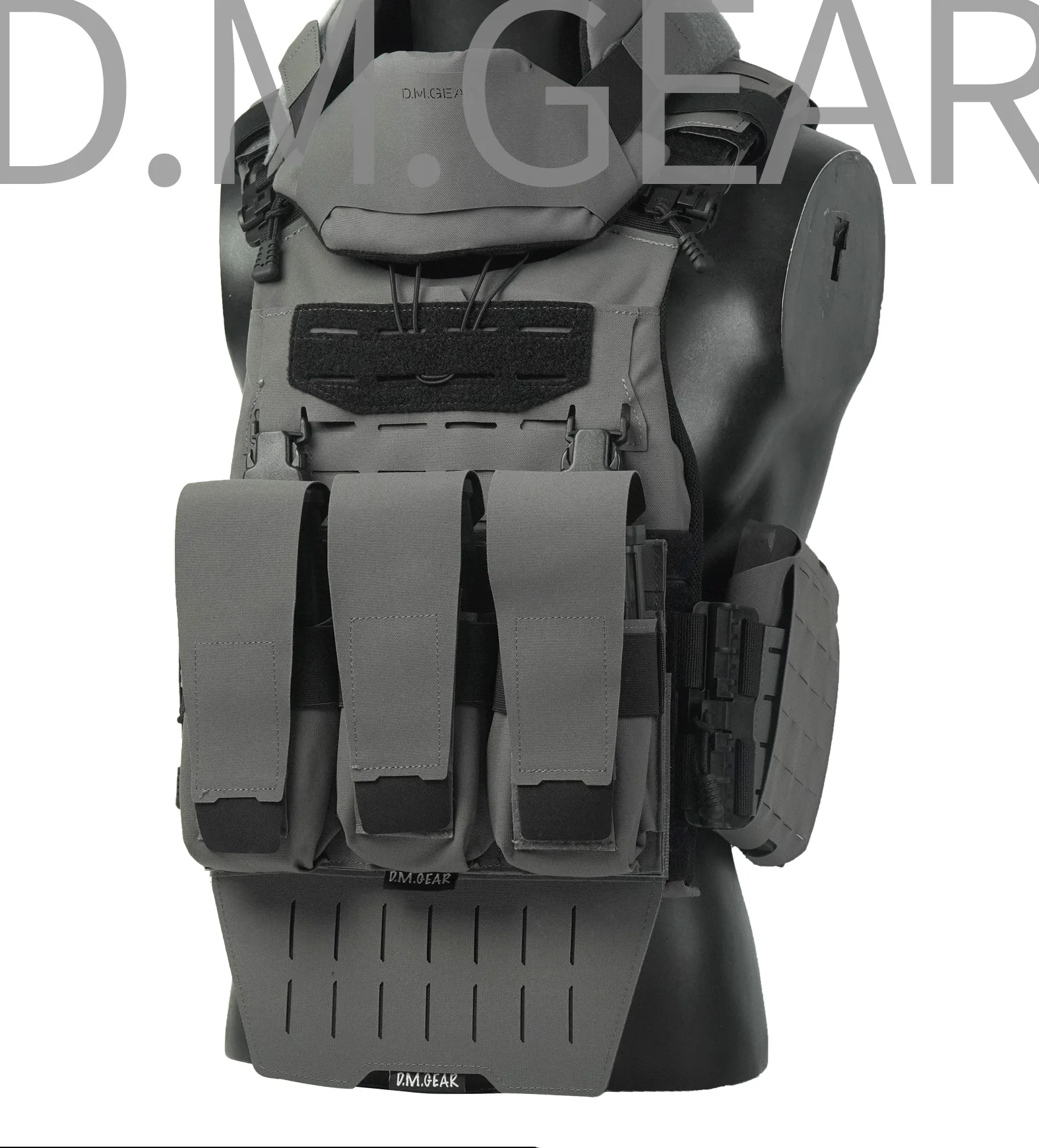 Chaleco Táctico DMGear - Vista completa