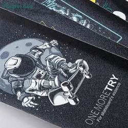 Lija skateboard negro mate – Rough medium para tabla