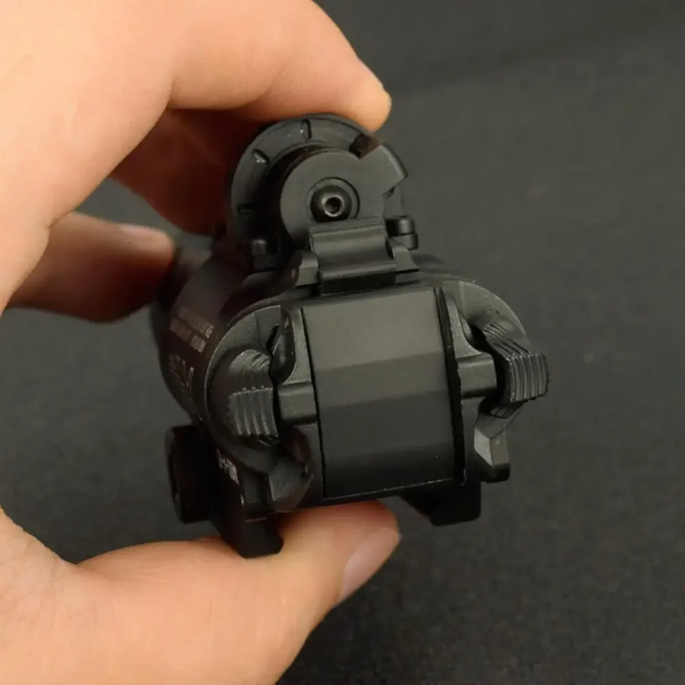 Luz de arma táctica del ejército X400 Ultra X400U, linterna estroboscópica de pistola láser roja con riel Picatinny X300 X300 Ultra - imagen 4