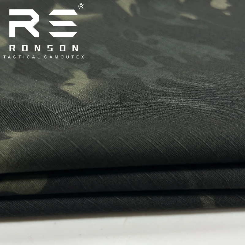 Camuflaje táctico TC6535 tela a cuadros de algodón y poliéster transpirable y resistente a desgarros tela táctica para traje de rana al aire libre - imagen 3