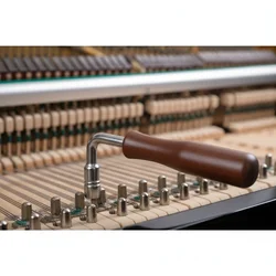Llave de afinación de piano en L con martillo cuadrado profesional