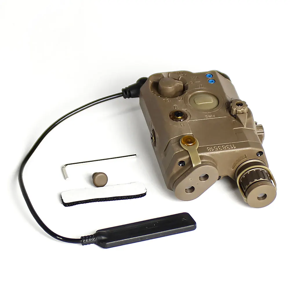 SOTAC nuevo actualizado Ver LA5-C haz ajustable luz IR láser verde láser Wea-pon Scout Light con interruptor de presión de Control - imagen 5