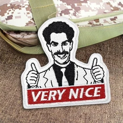 Parche meme velcro moral bordado táctico militar para mochila MOLLE