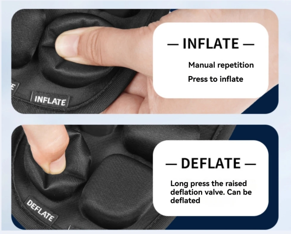 Mochila de descompresión antigravedad, cojín con sello Lumbar, bolsa de montañismo, bolsa resistente (inflar por presionar) - imagen 2