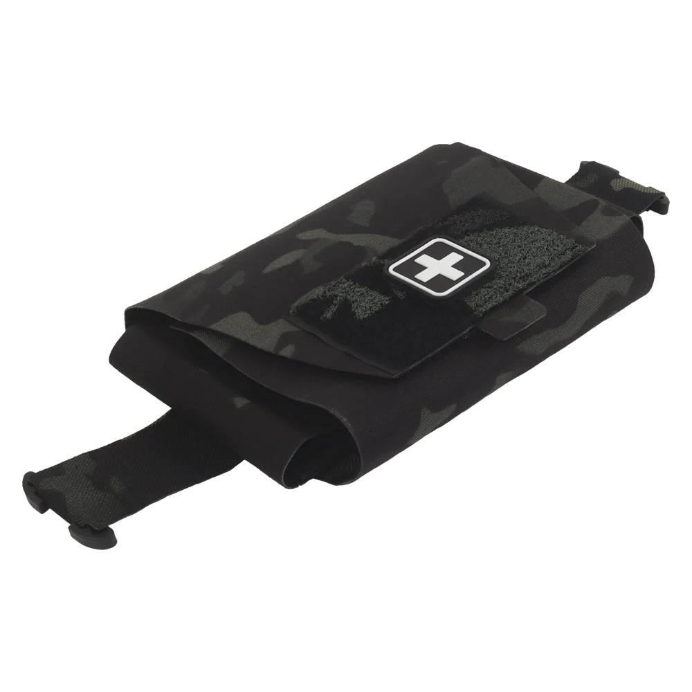 Bolsa médica ligera pequeña táctica V2, chaleco de caza, cinturón de extensión, bolsa organizadora médica, Kit de transporte de traumatología pequeño - imagen 3