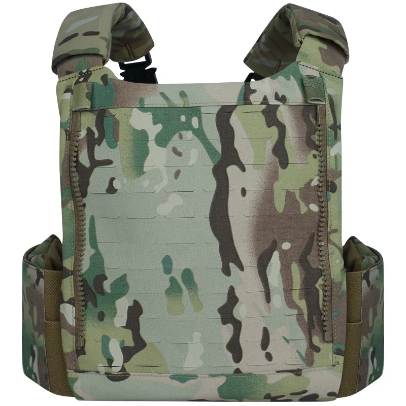 Chaleco táctico portador de placa al aire libre multifuncional impermeable nailon entusiasta láser de liberación rápida - imagen 4