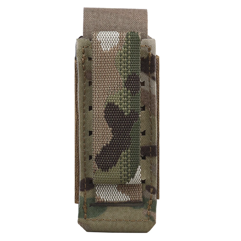 Bolsa táctica MOLLE ligera para caza al aire libre, bolsa para revistas Airsoft, soporte para linterna, funda para cuchillo, equipo de herramientas - imagen 4