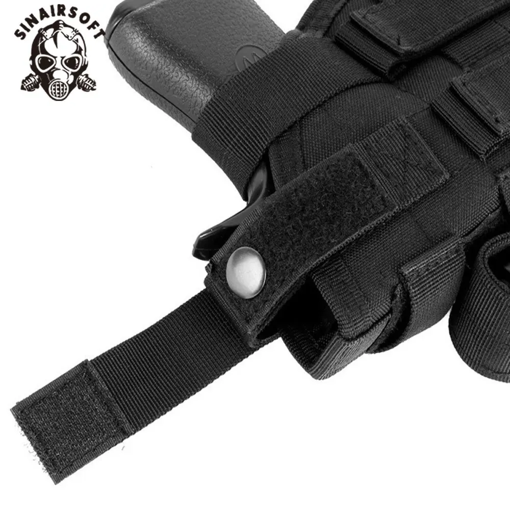 SINAIRSOFT-funda Universal para cinturón, funda para pistola, mano derecha, Molle, bolsa para Rifle, bolsa táctica oculta para revistas, caza - imagen 5
