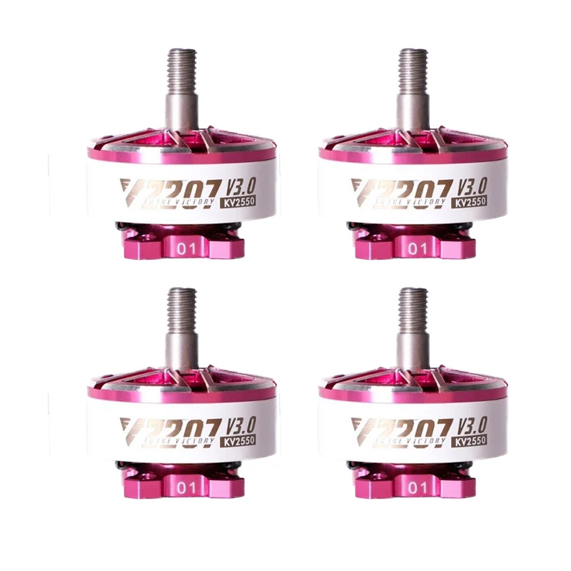 4Pcs 2207 V3 2550KV