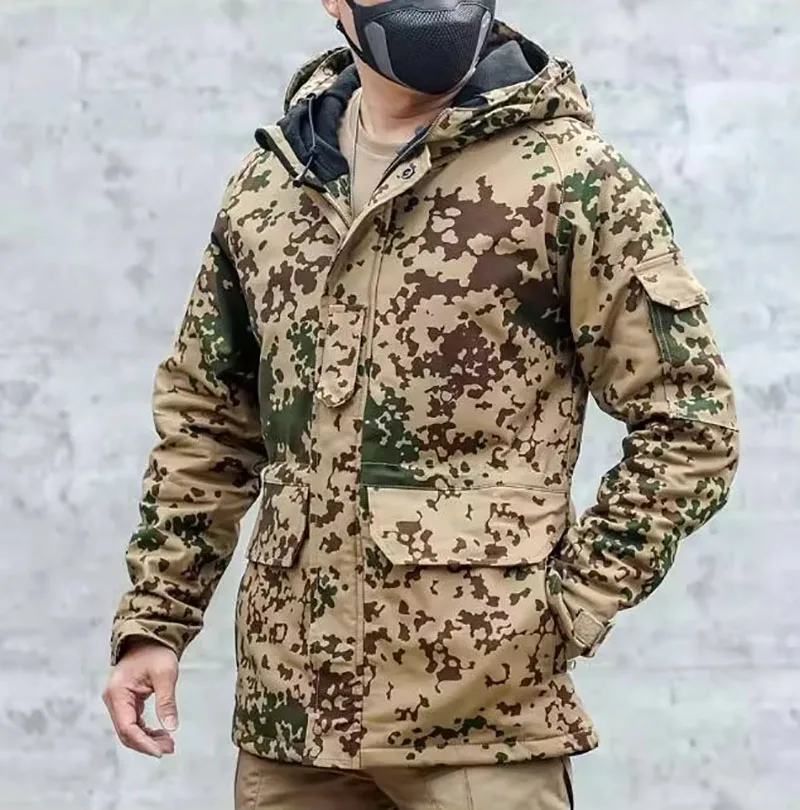 Chaqueta táctica G8 camuflaje alemán cortavientos otoño-invierno - imagen 2