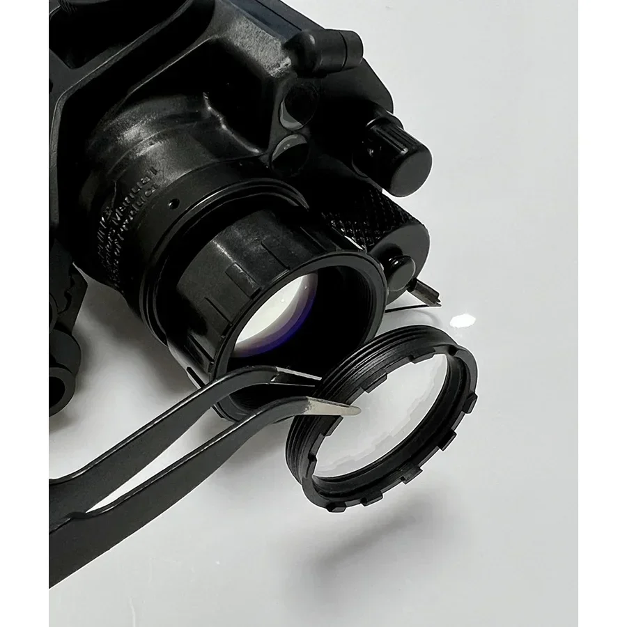 Lente protectora táctica de visión nocturna antiimpacto PVS14, lente protectora Lif Thread BB