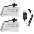 2Pcs with USB cable