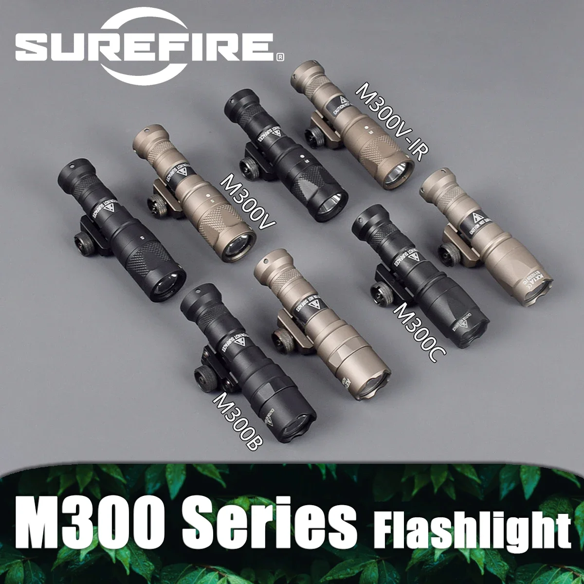 Surefire M300 linterna táctica LED riel Picatinny