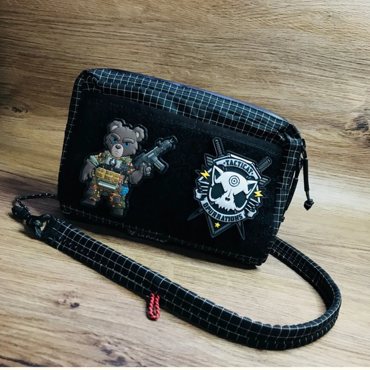 PATCHLAB-insignia de moral de las fuerzas especiales de gato táctico, emblema de parche de gancho y bucle de PVC, brazalete del ejército militar, mochila, pegatinas para casco - imagen 5