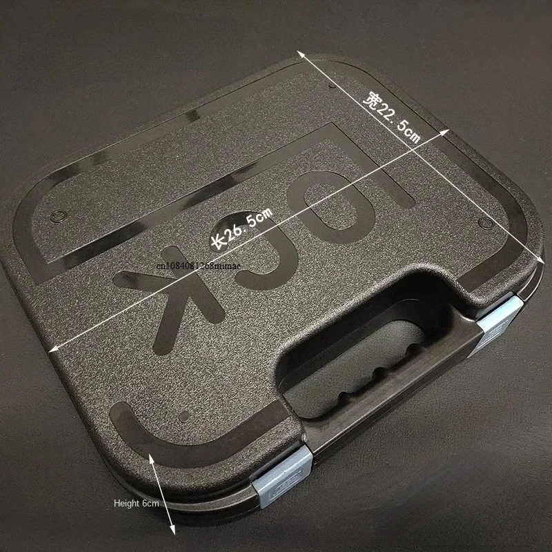 Caja de transporte de seguridad para pistola Glock ABS táctico, Maleta para pistola Kublai, accesorios para pistola, estuche rígido de almacenamiento de seguridad para herramienta de caza - imagen 4